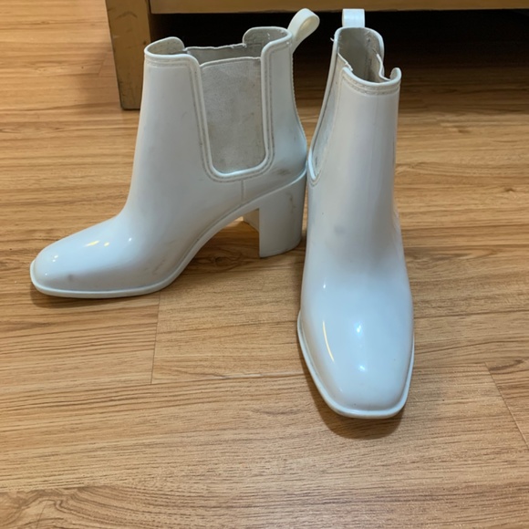 Jeffrey Campbell white rain boots - Picture 2 of 4